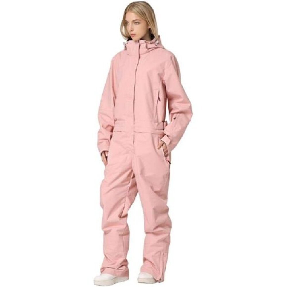 Women's One Pieces Ski Suits Jumpsuits Insulated Waterproof Snowsuits